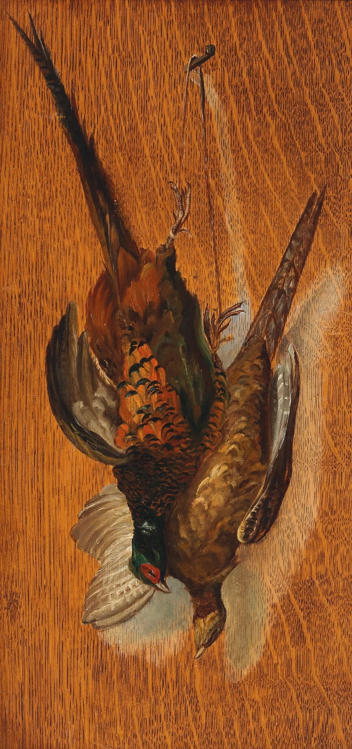 Natura morta con fagiani